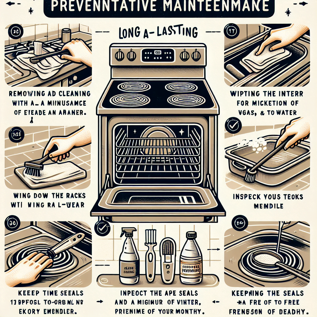 Preventative Maintenance Tips for a Long-Lasting Oven