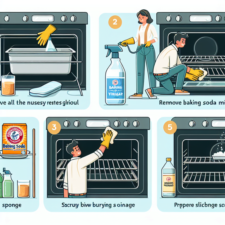 How to Get Rid of Burnt Smells in Your Oven