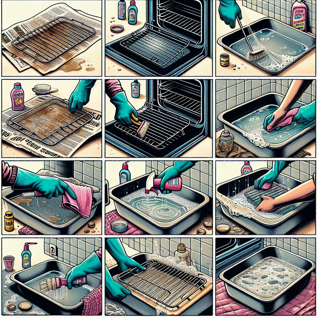 How to Clean Oven Racks and Trays Efficiently