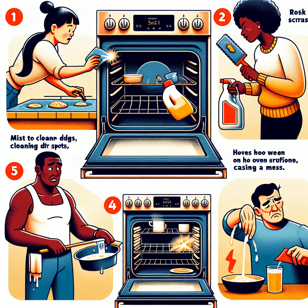 5 Common Oven Cleaning Mistakes to Avoid