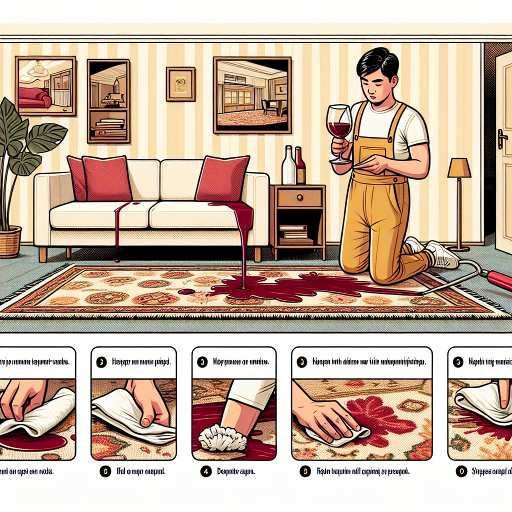 How to Deal with Carpet Spills and Stains Immediately