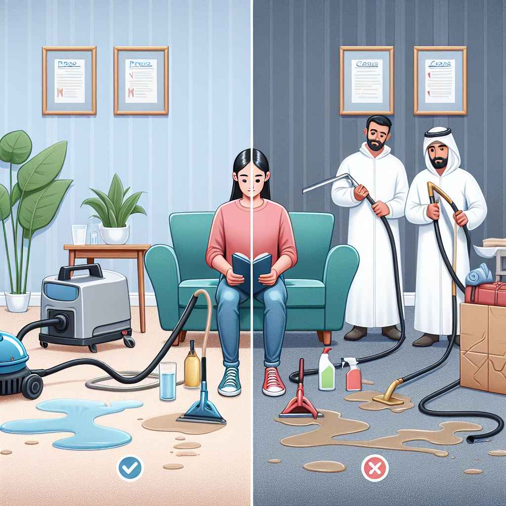 DIY Carpet Cleaning vs. Professional Services: Pros and Cons