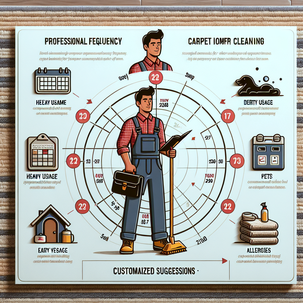 How Often Should You Have Your Carpets Professionally Cleaned?