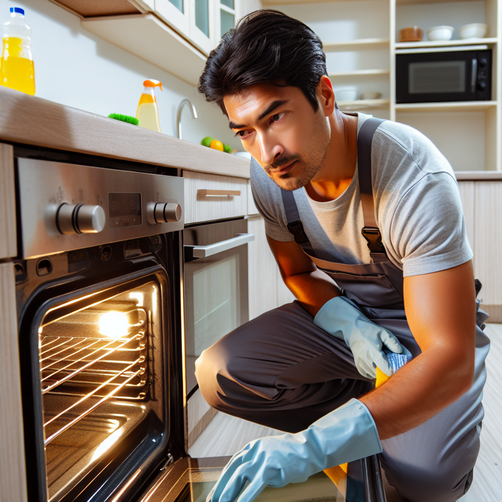Oven Cleaning in Pinxton