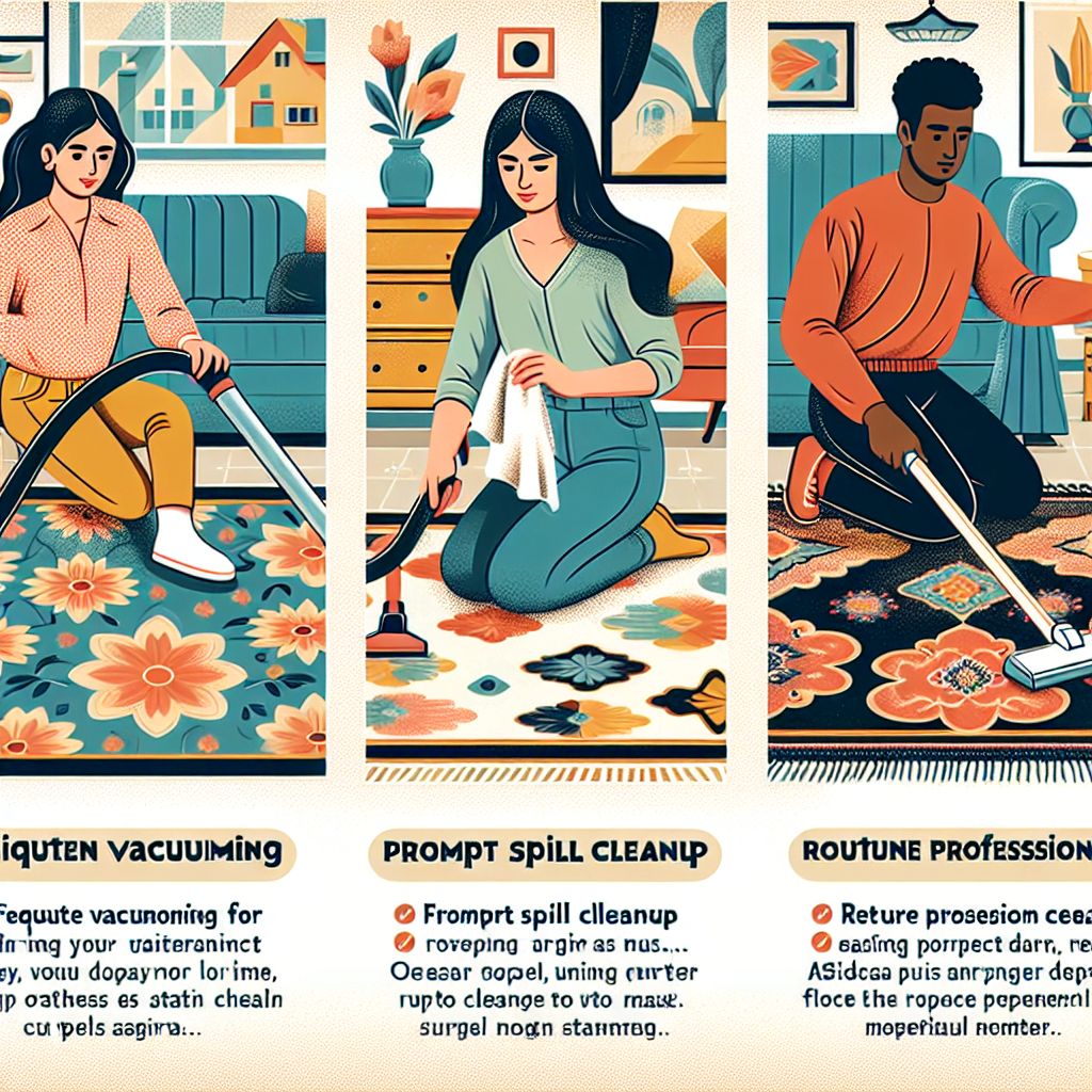 Preventative Maintenance Tips for Long-Lasting Carpets