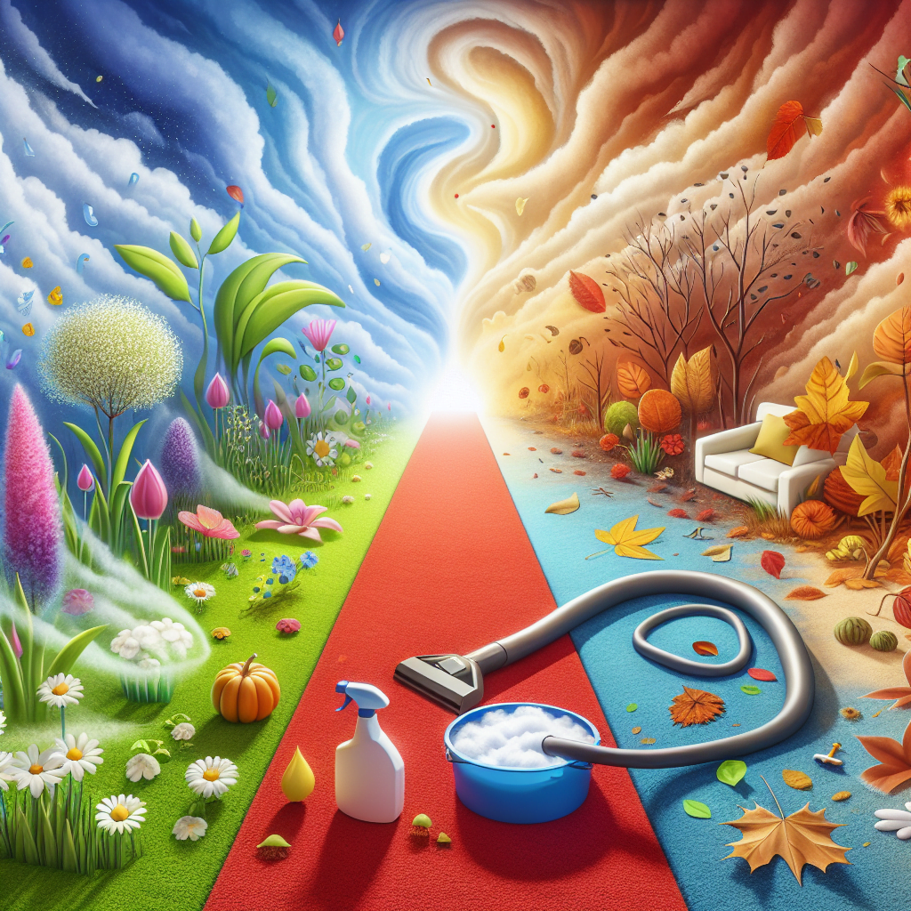 Seasonal Carpet Cleaning: Why Spring and Fall Are the Best Times