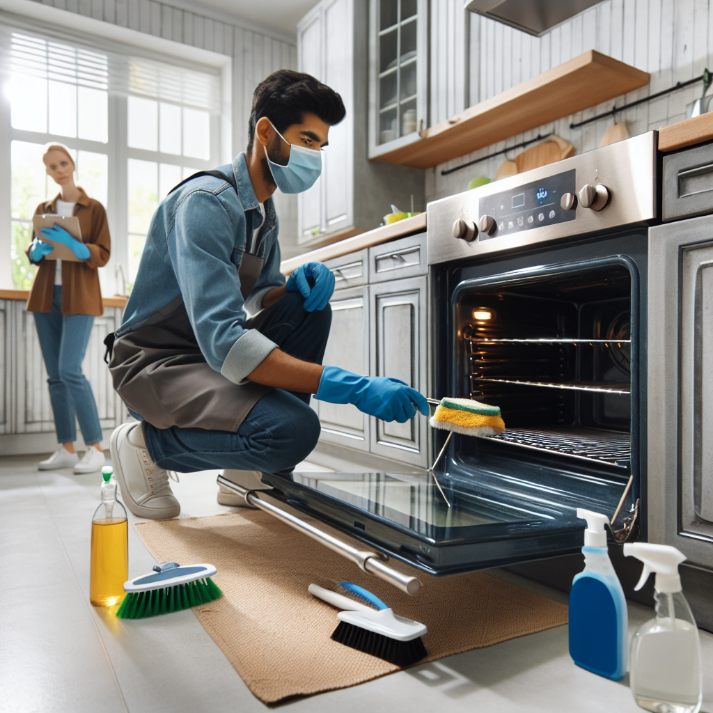 Oven Cleaning in Litteover