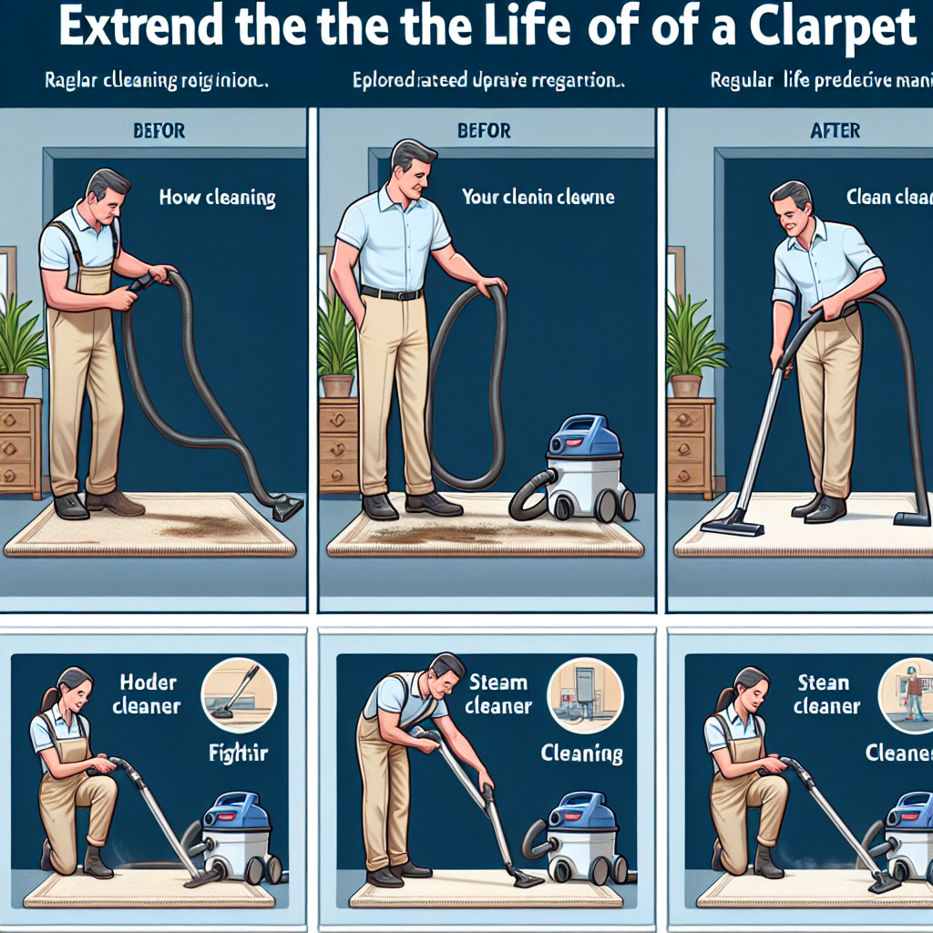 How to Extend the Life of Your Carpet with Regular Cleaning
