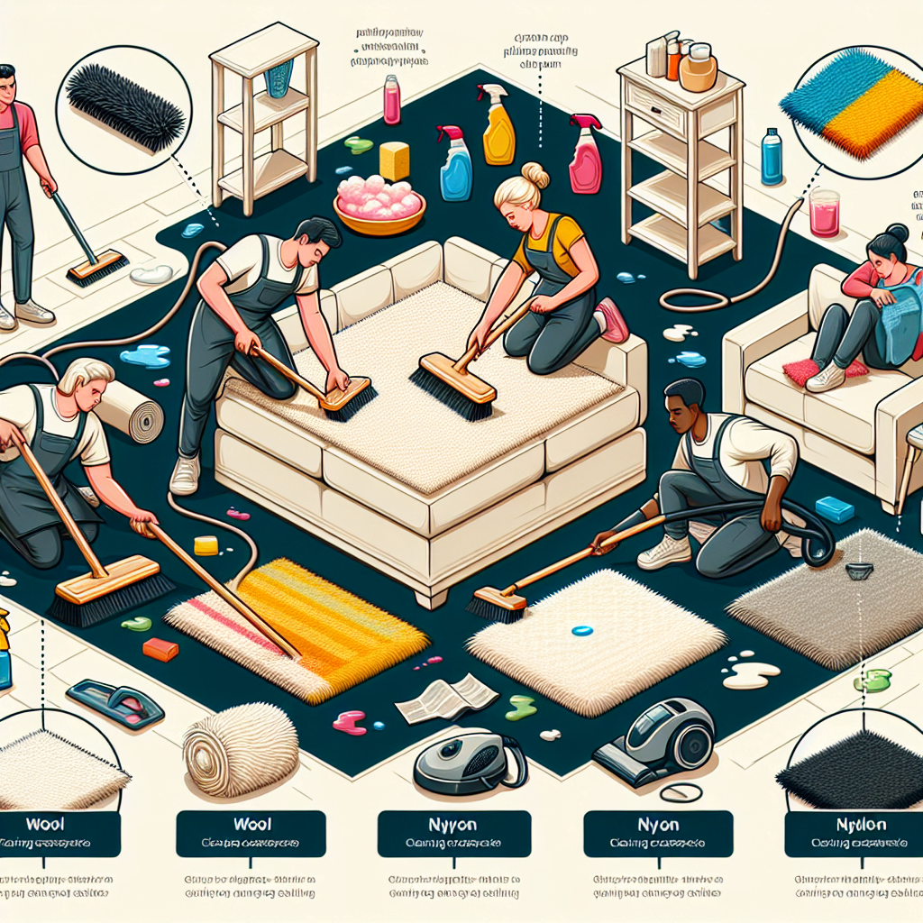 How to Clean Different Types of Carpets: Wool, Nylon, and More