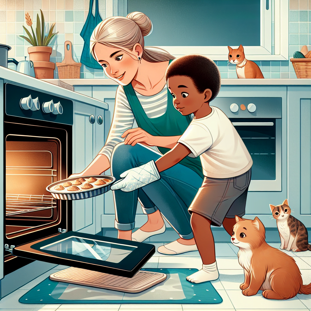 How to Keep Your Oven Clean with Kids and Pets Around