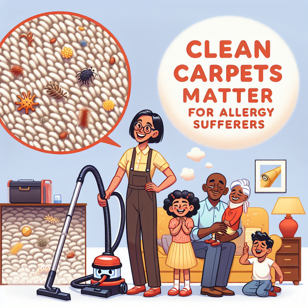 Why Clean Carpets Matter for Allergy Sufferers