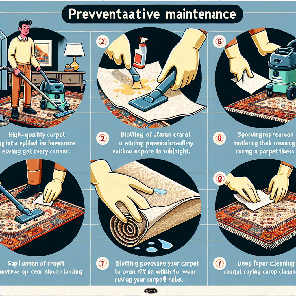 Preventative Maintenance Tips for Long-Lasting Carpets
