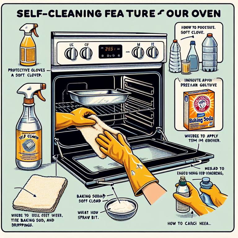 How to Safely Clean Your Oven’s Self-Cleaning Feature