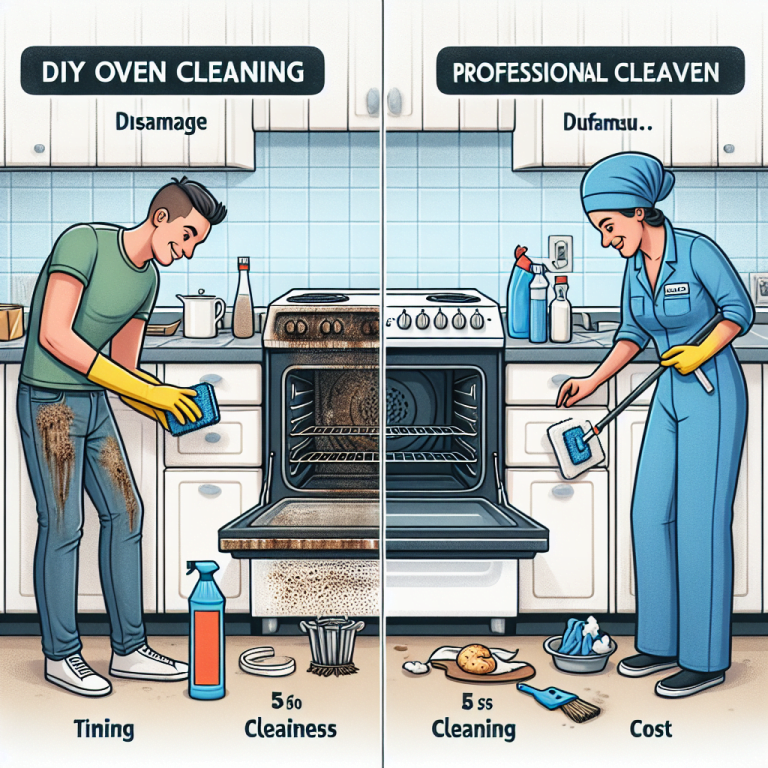 DIY Oven Cleaning vs. Professional Services: Pros and Cons