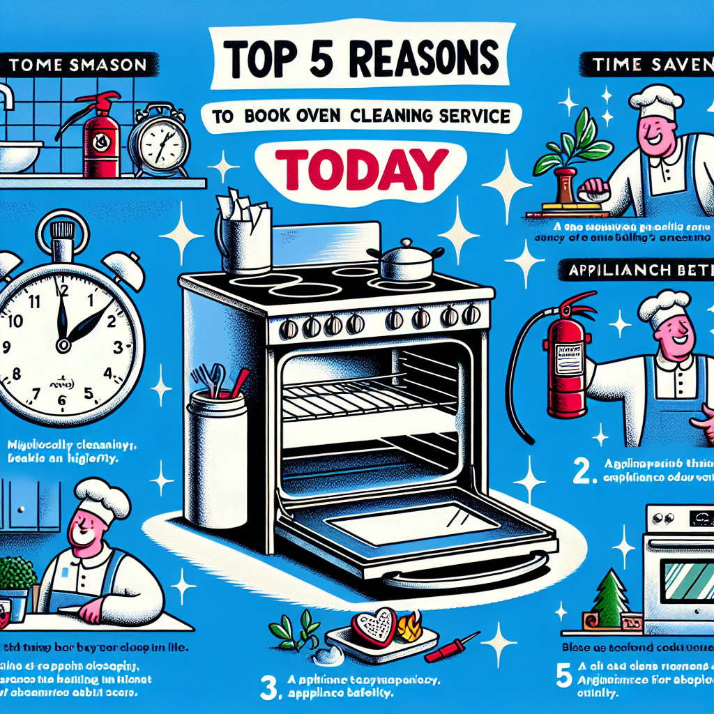 Top 5 Reasons to Book an Oven Cleaning Service Today