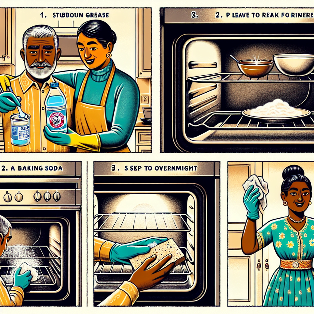 How to Remove Stubborn Grease from Your Oven