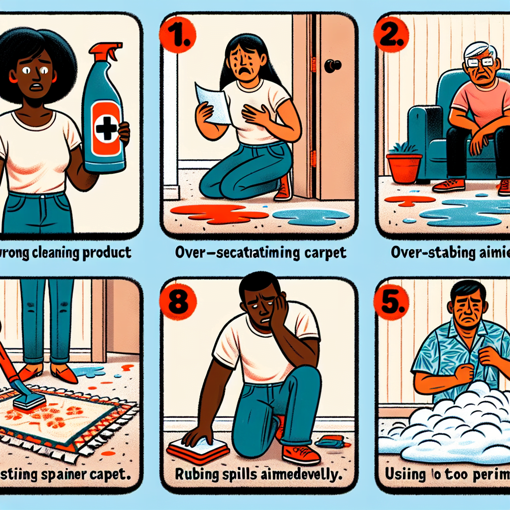 5 Common Carpet Cleaning Mistakes to Avoid