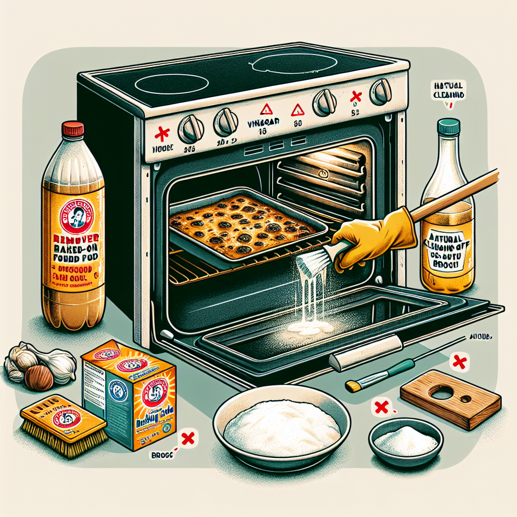 How to Remove Baked-On Food Without Damaging Your Oven