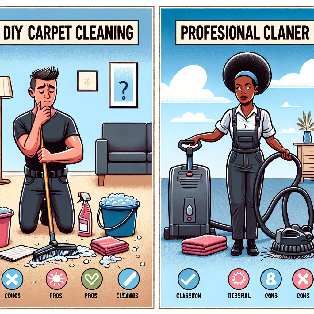 DIY Carpet Cleaning vs. Professional Services: Pros and Cons