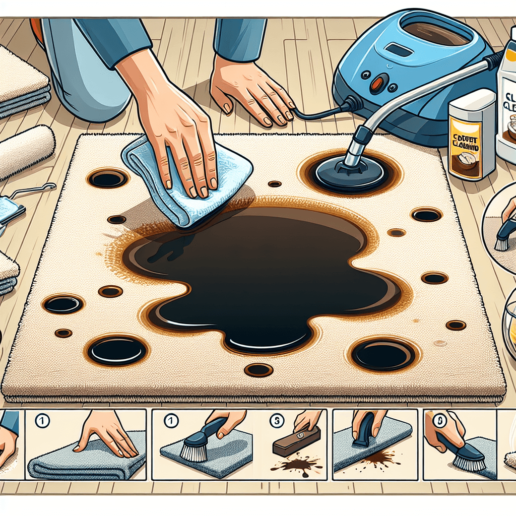 How to Remove Coffee Stains from Carpets: Professional Techniques