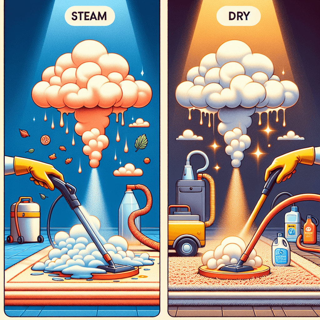 Steam Carpet Cleaning vs. Dry Carpet Cleaning: Which is Right for You?