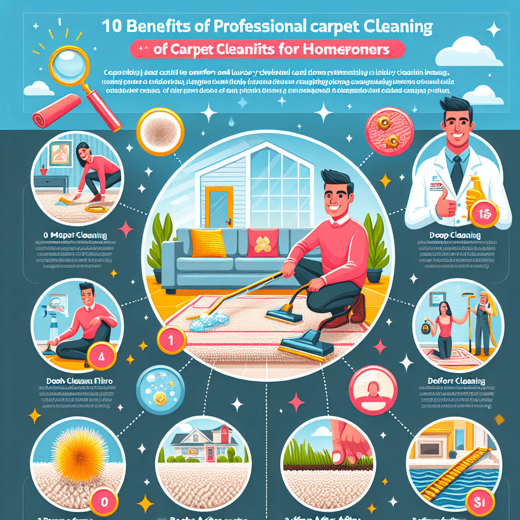 Top 10 Benefits of Professional Carpet Cleaning for Homeowners